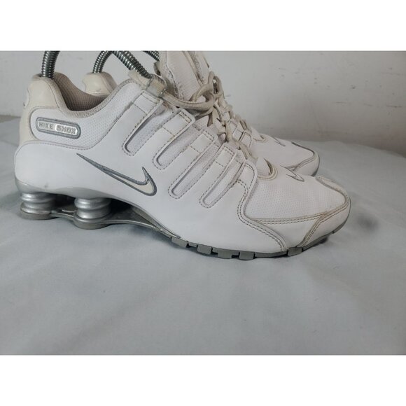 Nike Shox 366571-111 White Running Gym Shoes Women's Size US 8.5 - Picture 16 of 16